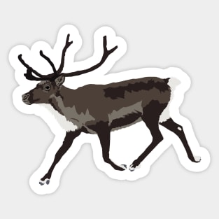 Reindeer Sticker